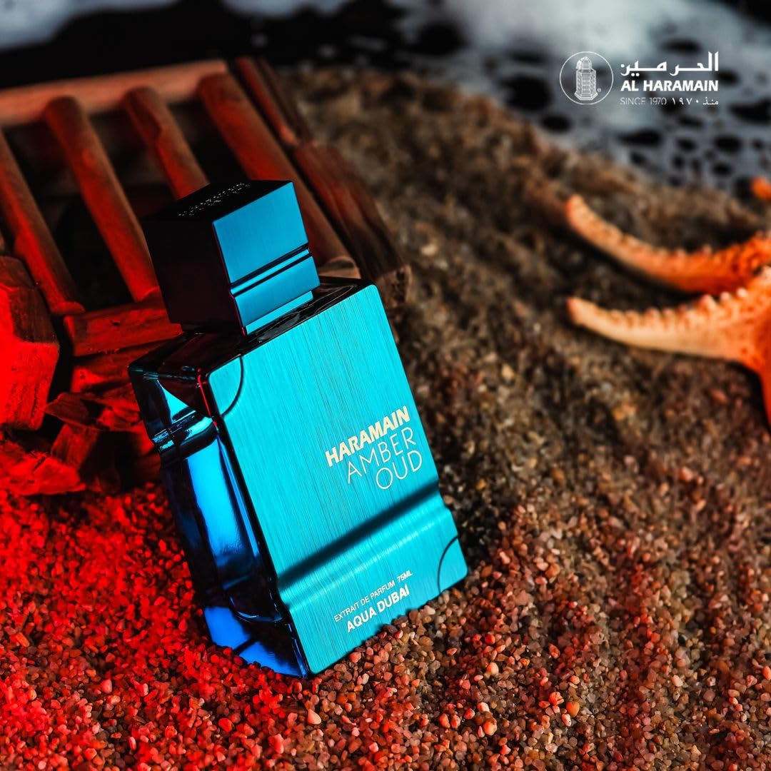 Al Haramain Amber Oud - Aqua Dubai - Cologne for Men and Women - Bergamot, Amber, Musk Fragrances - Long Lasting Perfume for Men and Women - 2.5 oz - Image 4